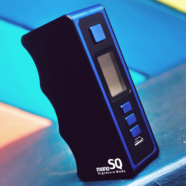 The Mono SQ by signaturetips and dovpo have a DNA 75c chipset mod, featuring some iconic ergonomics, making it a fantastic choice for new or seasoned vapers alike.