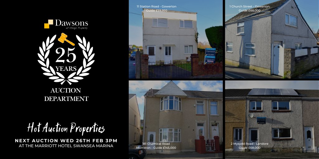 Dawsons Property on Twitter "⭐️AUCTION TIME NEXT WED 26TH ⭐️ 4 hot