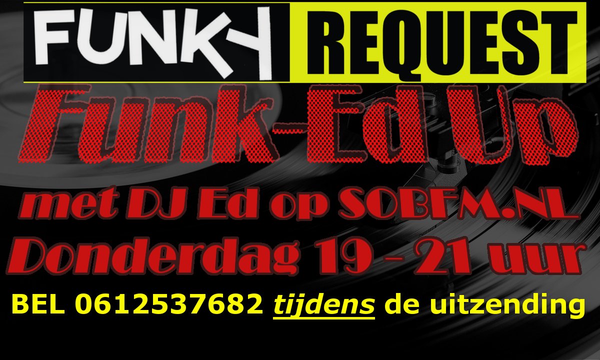 ed__home's tweet photo. Donderdagavond op #105SOBFM #SOBFM is weer de #FunkyDonderdavond met van 19u tot 21u Funk-Ed Up met Dj Ed @SBevelanden https://t.co/NMnQHXFZRD en nog veel meer #funky programma's tot 24u. https://t.co/t4YS3MHjBB