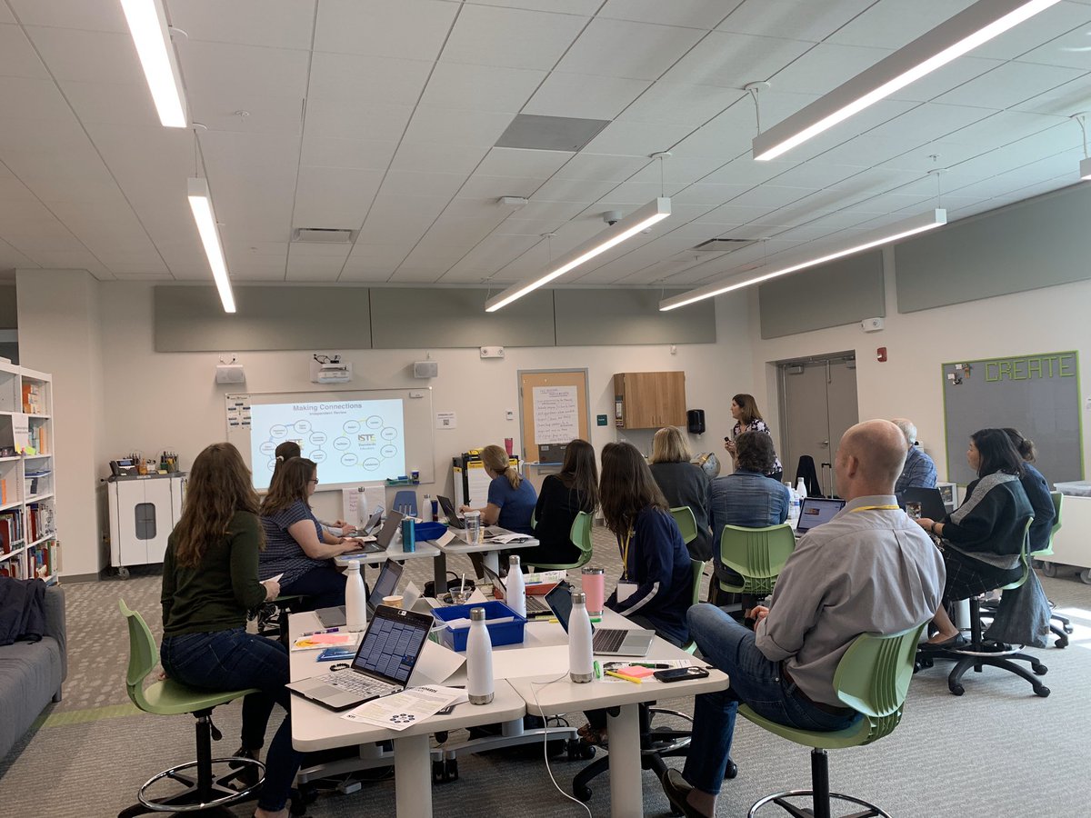 What an incredible, collaborative, information rich, thought provoking, and #PLN nurturing day 1 of @iste certification training! Thank you to 
<a href="/abaralt/">Anna Baralt</a> for leading, <a href="/Shorecrest/">Shorecrest</a> for hosting, and <a href="/aztea/">AzTEA -Arizona Technology in Education Association</a> for providing this great opportunity! #ISTECert