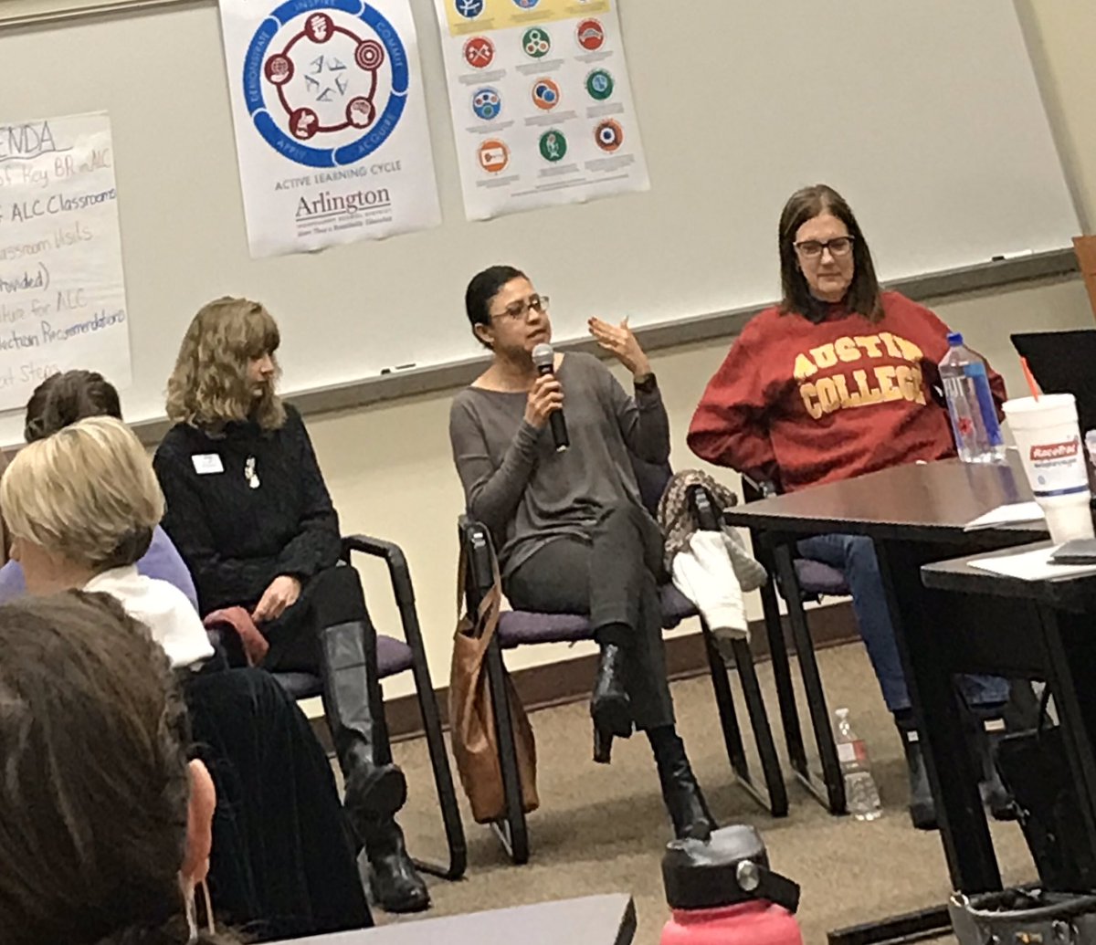 LMcDonald50's tweet image. AISD principals showing the way to their peers in leading their campus in the ALC framework.  Cohort #4 #learnerexperience #AISDactiveLearning