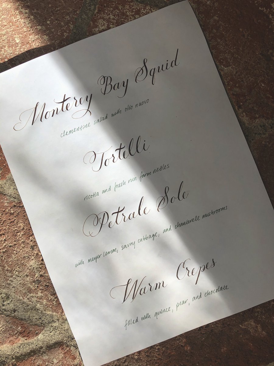 CookhouseSF's tweet image. Did you know we have a partnership with our neighbor Cotogna? Cotogna @ Cookhouse is a package for up to 25 people, complete with a tailored menu and Cookhouse’s attention to detail.

Here's a sample menu for February.