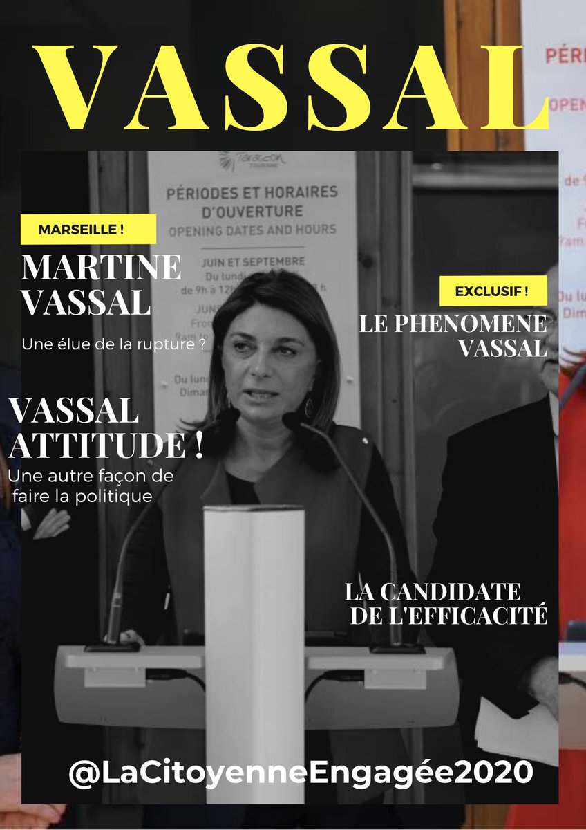 CitoyNEnga's tweet photo. @MartineVassal Casser les codes, briser les codes, mission possible pour Martine VASSAL. Avec elle, il est possible de mettre en œuvre des politiques publiques, dans ce qu'elles ont de plus concret pour les Marseillais.
#MartineVassal2020 #MV2020 #UneVolontePourMarseille https://t.co/Tr12iCUcwW