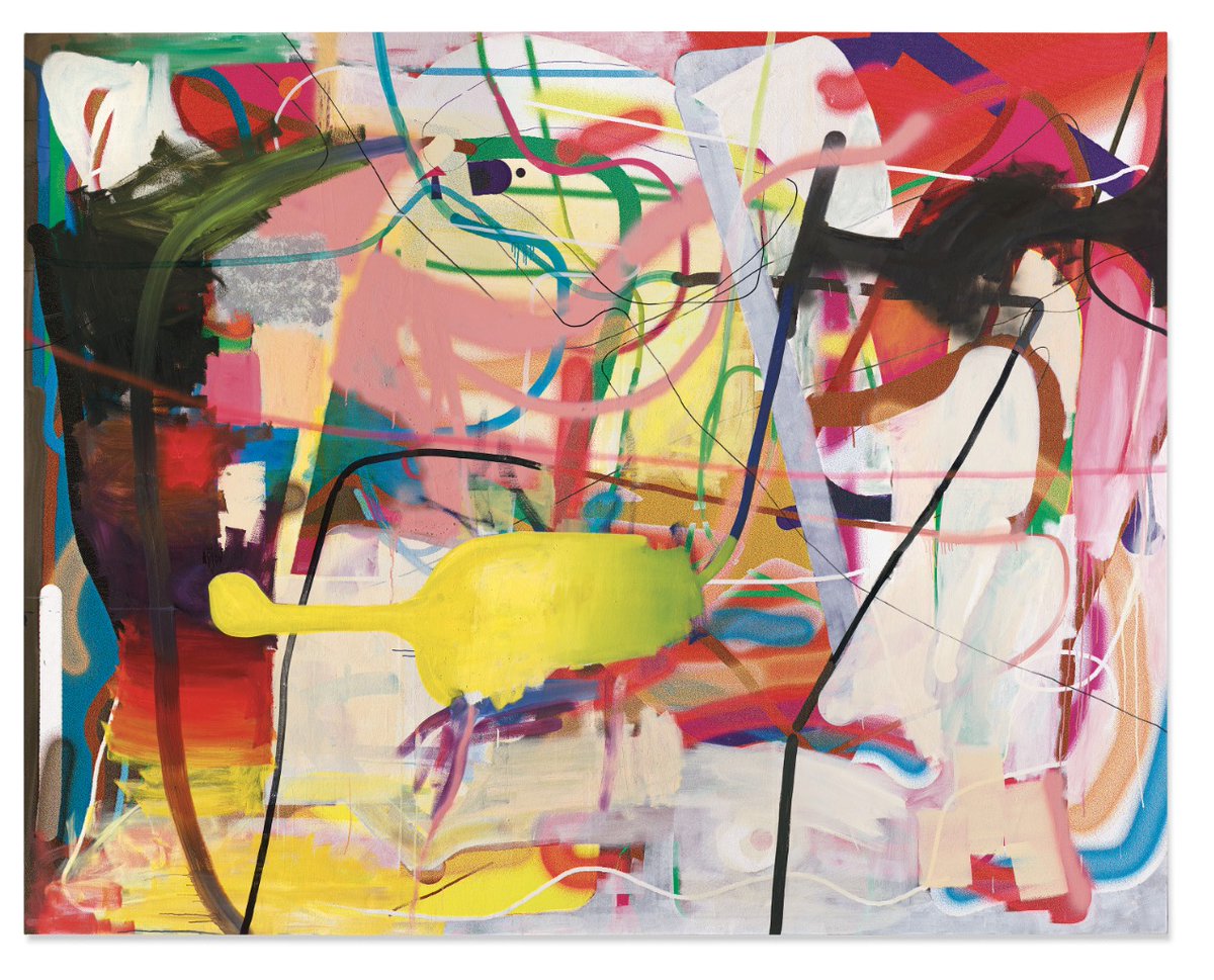 ArtObserved's tweet image. This #AlbertOehlen tops estimate easily to sell for a final of £3,191,250 tonight @ChristiesInc