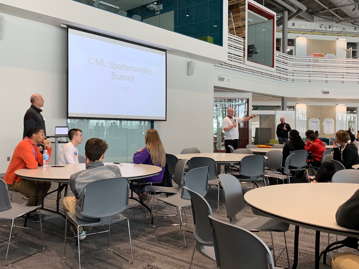 CGDSupt's tweet photo. Big Thanks to @waukee_warriors and @vhstigers for hosting the first @CIML17 Sportsmanship Summit. Loved listening to the bright young leaders in this powerful group of CIML students. The best ideas and solutions in our schools often come from our students! https://t.co/CjVwPplWYU