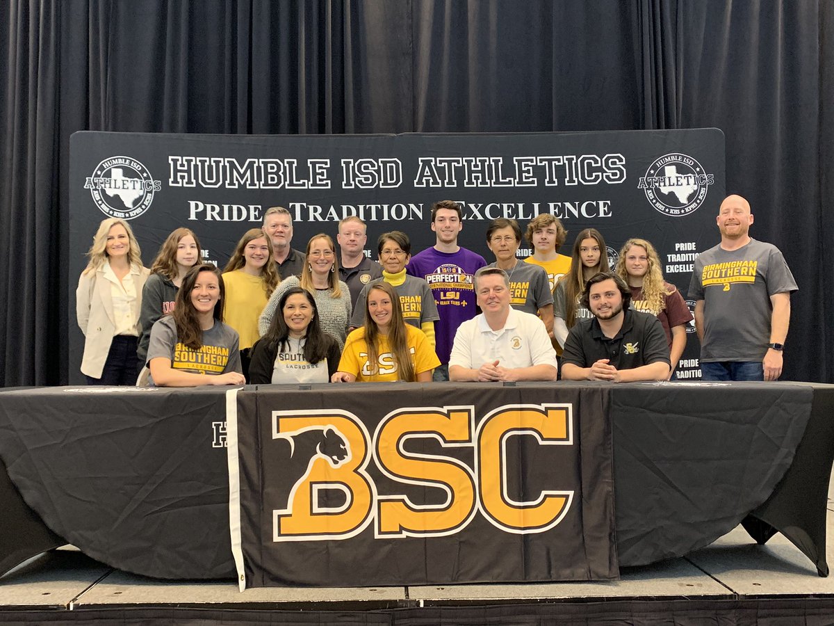 m_taylor_70's tweet photo. Congrats to Madison she signed to play lacrosse at Birmingham Southern College @BSCWLacrosse @kwllax @HumbleISD_KPHS https://t.co/2AmgW4dws0