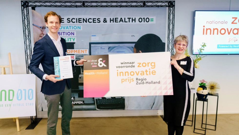 We staan in de top10 beste zorginnovaties van 2020! Jij kunt ons naar plek 1 stemmen via: buff.ly/2SDlELU #NZI2020