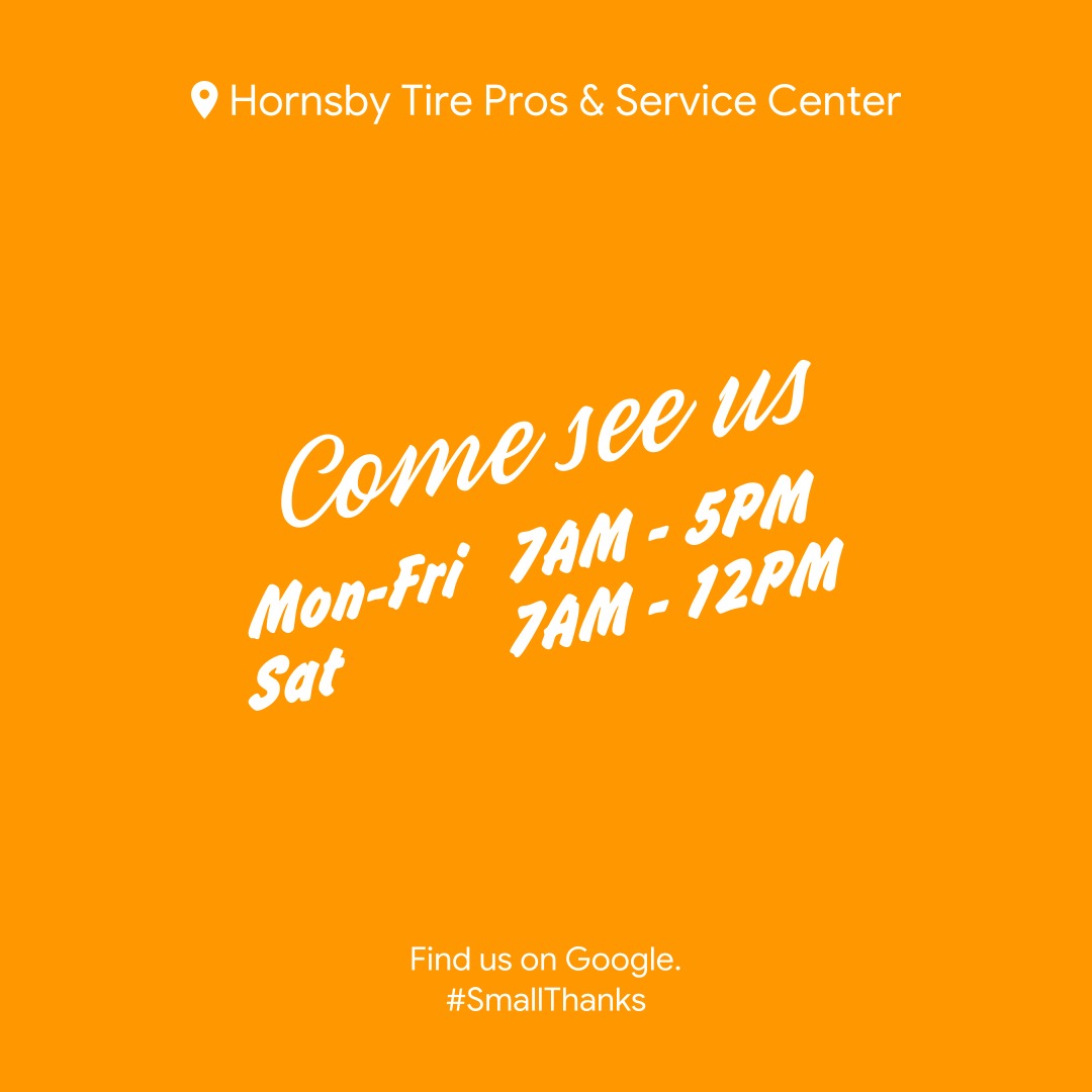 Hornsby Tire Pros (HornsbyTP) Twitter