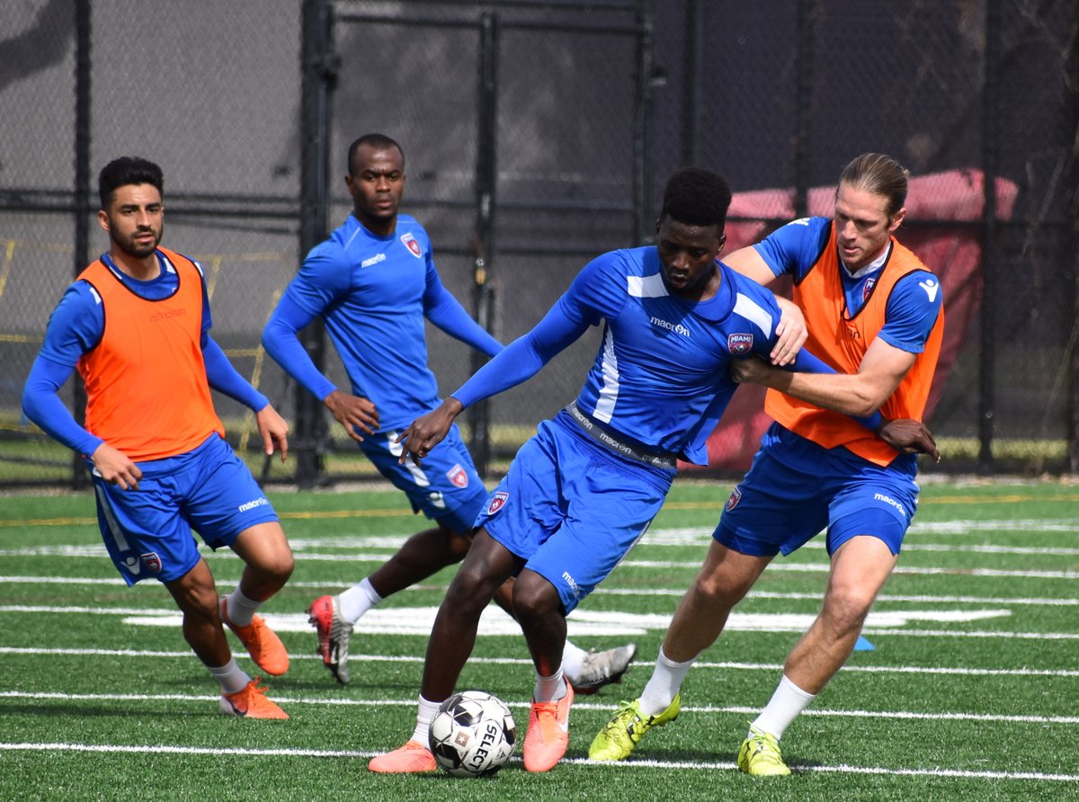 REMINDER: <a href="/TheMiamiFC/">Miami FC</a> will take on @NYCFC tomorrow at 12pm at <a href="/FloridaAtlantic/">Florida Atlantic University</a>. The match will not be open to the public, but we will provide updates.