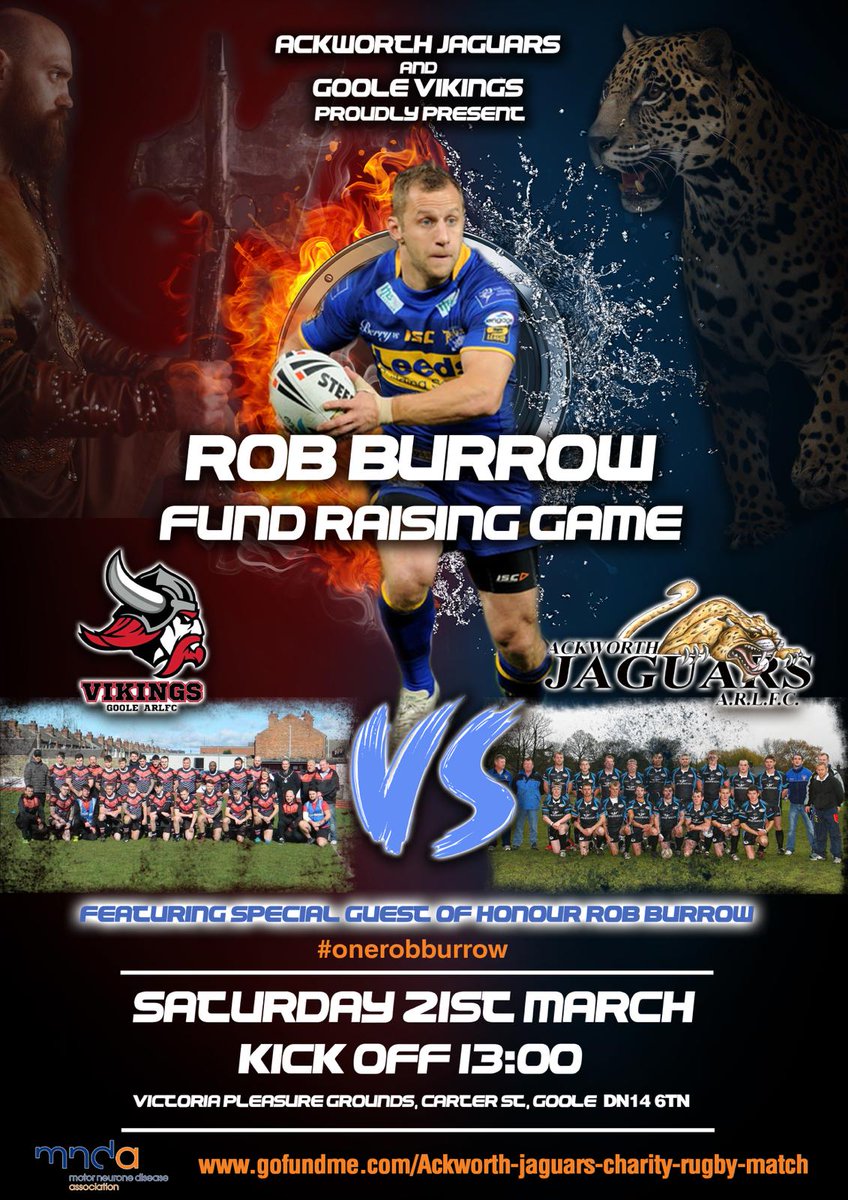 The Boot &amp; Shoe pub in Ackworth are looking into arranging another coach for supporters to get to &amp; from our fundraising rugby match on the 21st March. It will be £10/seat. Call in @ the Boot and Shoe to book your seat asap 👍