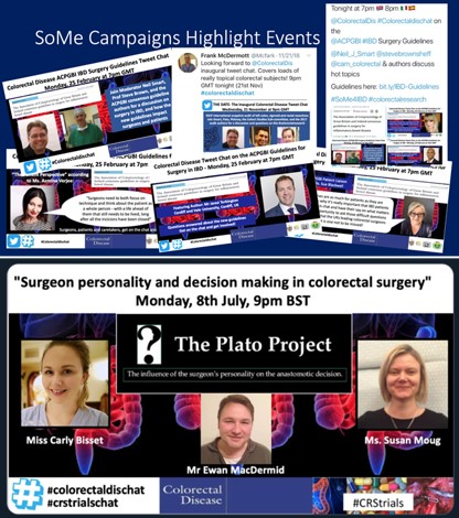 Neil_J_Smart's tweet photo. @ColorectalDis #A3b The development in 2013 of the journal’s channels on YouTube (https://t.co/T4CW2LHzRJ) & Vimeo (https://t.co/9r1fkxEXo8) by Ronan Cahill advanced us from static print to dynamic video. #SoMe channels in 2015 helped broaden engagement. #colorectaldischat https://t.co/foM2QBcDDi