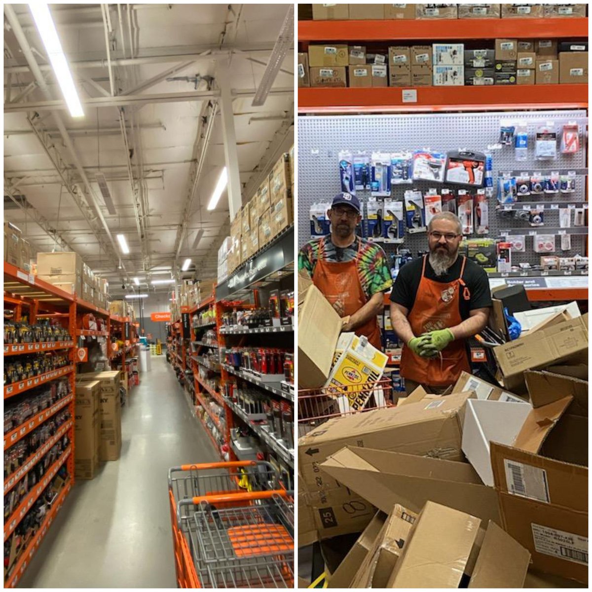 SteveJo97287607's tweet photo. Great job to David and Joseph packing down/driving instock in hardware. https://t.co/ll7cr7dLlx