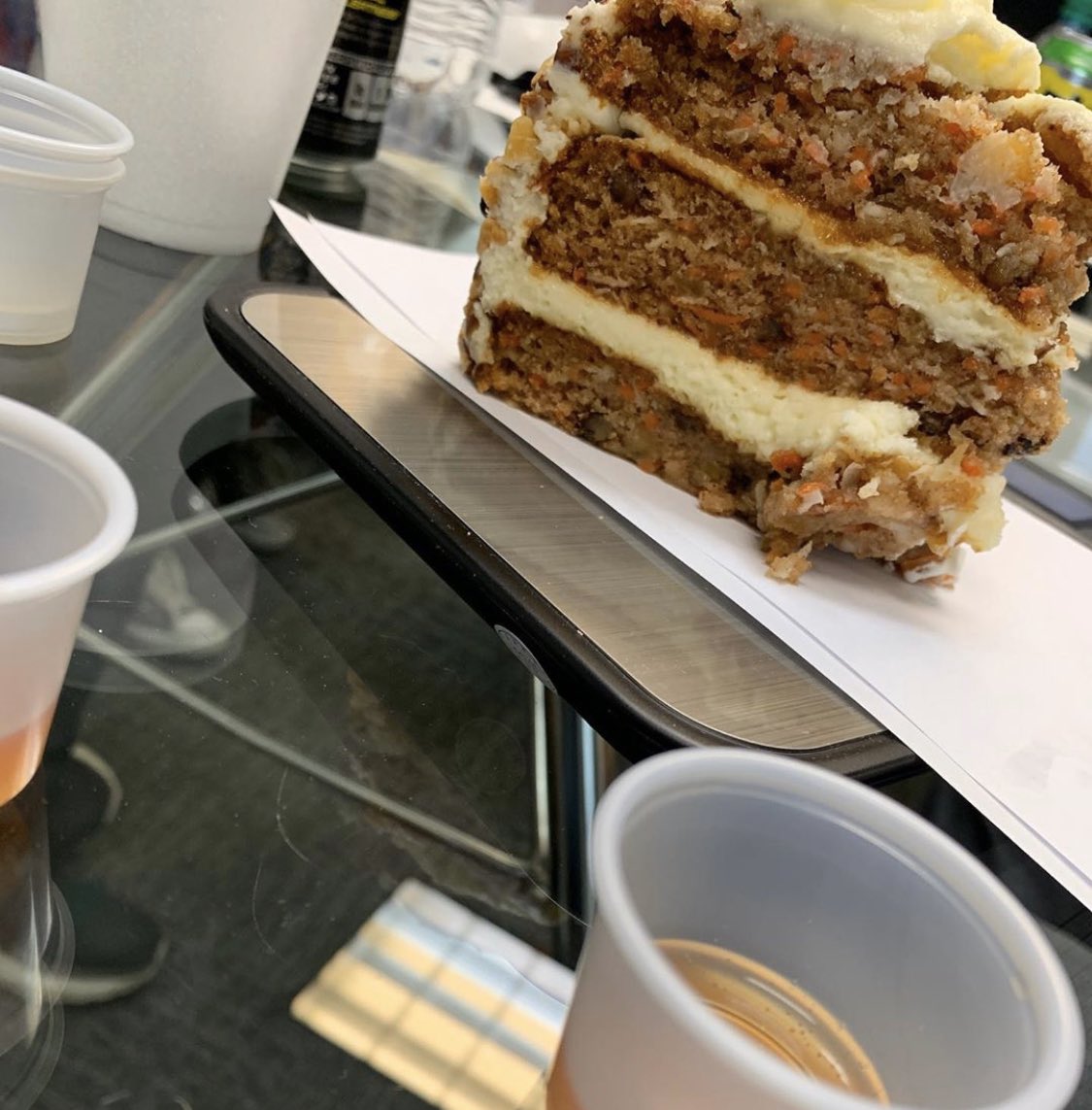 bowmarnutrition's tweet photo. We can’t speak for other companies- but we aren’t aware of anyone else who orders Cheesecake Factory carrot cake to run tests against and use as the baseline for what carrot cake protein should taste like. Attention to detail is so important to us and good is never good enough. https://t.co/2HDxVblSce