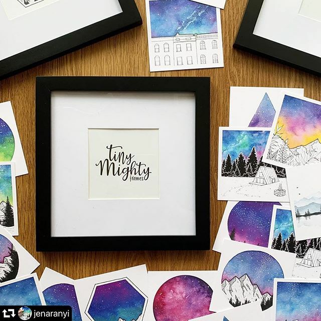 TinyMightyFrms's tweet image. #repost @jenaranyi
・・・
It’s giveaway time! 🙌 Y’all I am so excited about this one! I’m sure if you follow me you know my love of mini art and mini prints...but sometimes it’s hard to find frames for those small prints. When @tinymightyframes reached … bit.ly/2HkntIs