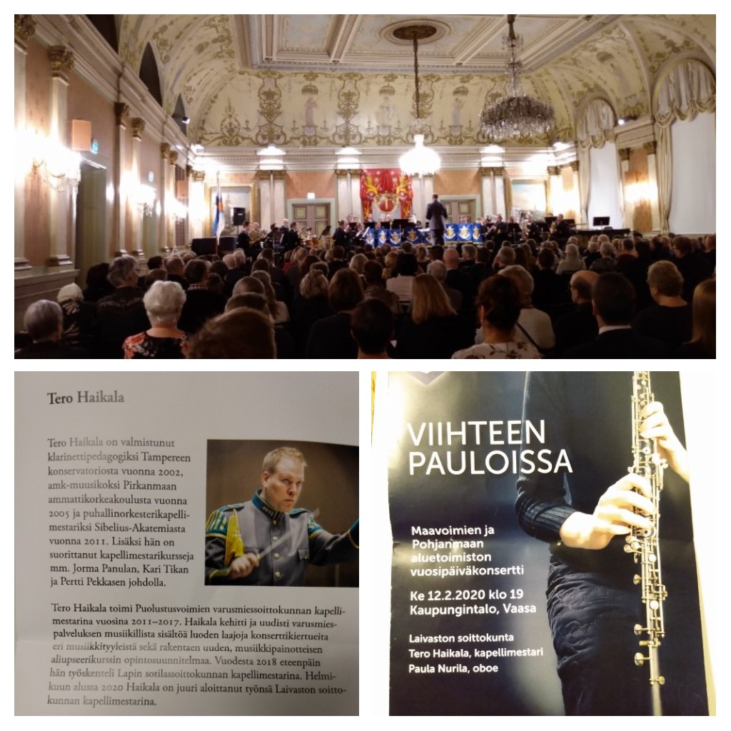 timojaho's tweet photo. Olipa hienoa käydä pitkästä aikaa sotilassoittokunnan konsertissa, vieläpä tutun kapellimestarin johtamana. Upea ohjelmisto, erinomainen soittokunta ja huikea kapellimestari, kiitos #TeroHaikala ja #LAISK !! Onnea vuosipäivänä #ppohmkaialtsto, #psaltsto ja #pkaltsto ! https://t.co/QNxUggvn9T