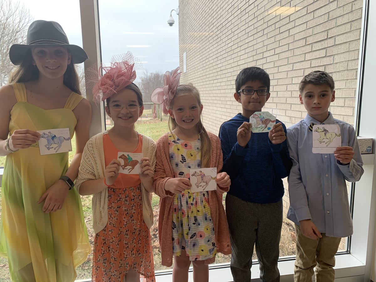 What an amazing trip to the Kentucky Derby for our 4th grade Derby Day! Thank you to Mr. and Mrs. Hunter for the amazing cupcakes! 🐎 🌹