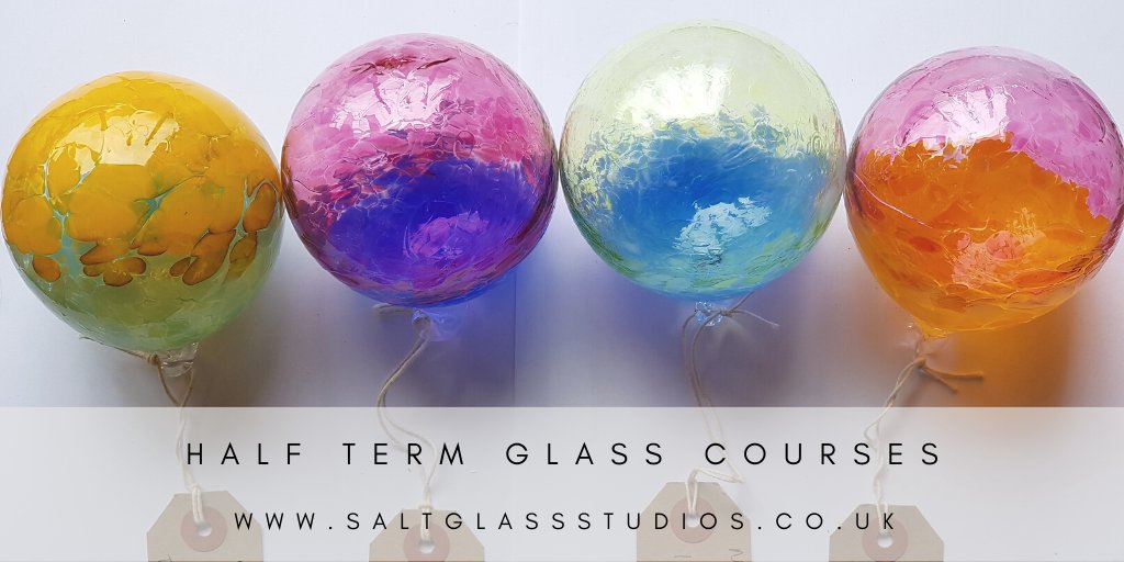 SALTglassstudio's tweet photo. Half Term Glass Courses for All the Family
Paperweights - Baubles - Fusing &amp; More 
Gift Glass Courses - Gallery 
Order online or visit the gallery
https://t.co/olpR8fusFk 
#unique #bespoke #handmade #craft #experience #glassmaking 
#glassart #saltglass #glassmakingcourses https://t.co/7PmnuanK8K