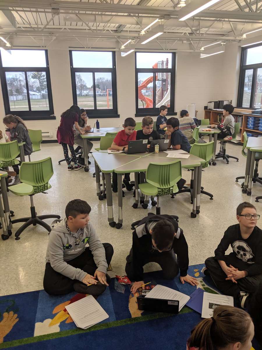 BeyondTheTank20's tweet photo. Entrepreneurs hard at work still gathering their research! We need your help sharks. Please come visit us! We would love to have you in to give the students some helpful advice! @TheSharkDaymond @BarbaraCorcoran @kevinolearytv @LoriGreiner @robertherjavec @ABCSharkTank https://t.co/nlsUVrIomg