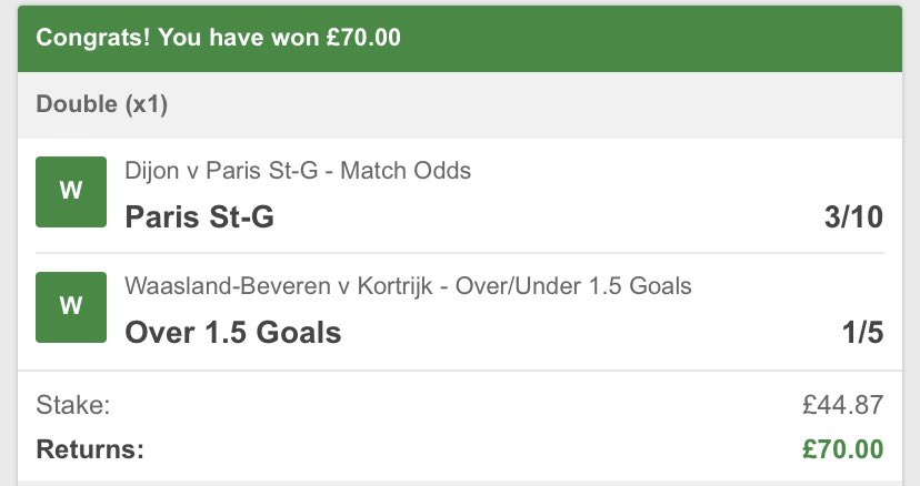 WFootballTips's tweet image. 100 Likes &amp;amp; 50 RTs and I will start researching £10,000 Bet 4 now!!!👊🏻💙🔄

We have won our last 23/25 Challenge bets across both FREE &amp;amp; VIP 🔥🔥🔥

Banking Over £600 💰

#OnFlames #KillingIt #WeWantMore