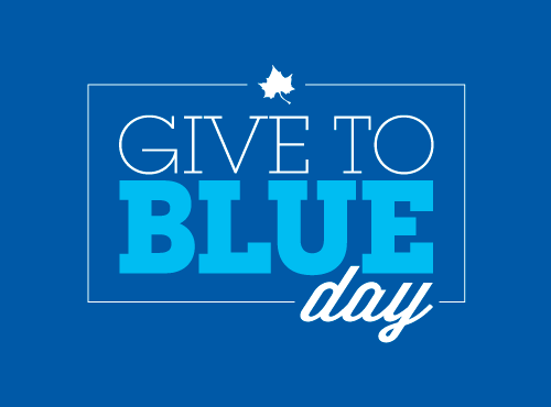 IndStateDSA's tweet photo. Countdown to #GiveToBlueDay! We’re four weeks away from Indiana State’s second annual day of giving. 💙 Help spread the word! https://t.co/4QYzTwRo7y https://t.co/0R4xPjVN8v