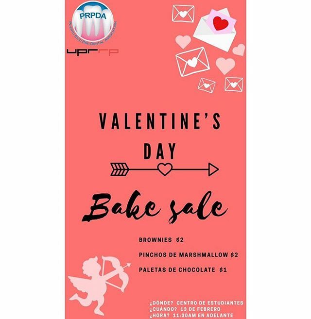 prpda_uprrp's tweet photo. ♥️VALENTINE’S DAY BAKESALE♥️ ¡No se pierdan estas delicias hechas homemade con mucho amor para ustedes por parte de nuestra directiva!! MAÑANA @11:30am frente a DMN. Visítenos y les prometemos un día dulce😋 https://t.co/oRBDu780LY https://t.co/7DYa3LcZHO