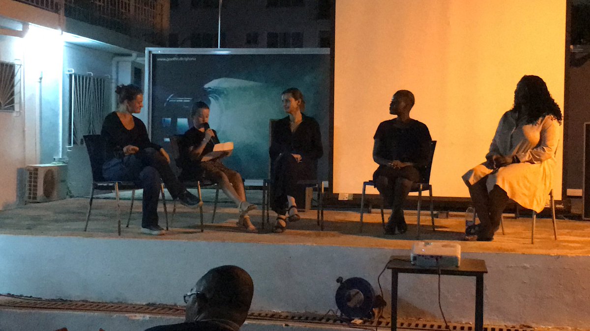 euffghana's tweet photo. We were privileged to have some wonderful people on our film chat panel including a ten year old. #All inclusive @TheAnitaErskine @EuropeInGhana https://t.co/zLjdcKCSpa