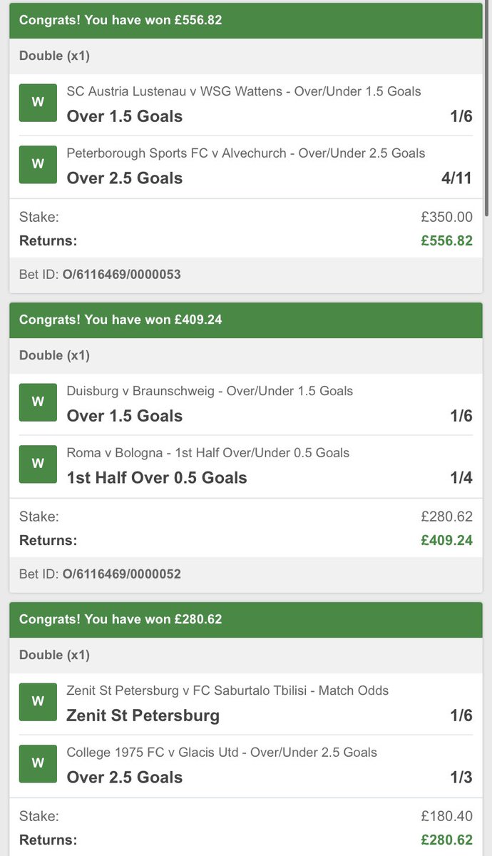 ⭐️⭐️ COMPETITION ⭐️⭐️

Win 1 FREE month of VIP ⭐️

5 lucky people will get 1 month of VIP and find out what the fuss is about 💰

How to enter:
🔄RT this tweet 
👤Follow me <a href="/WFootballTips/">World Football Tips</a> 

We have made over £1,000 profit this month so far, come and get involved!