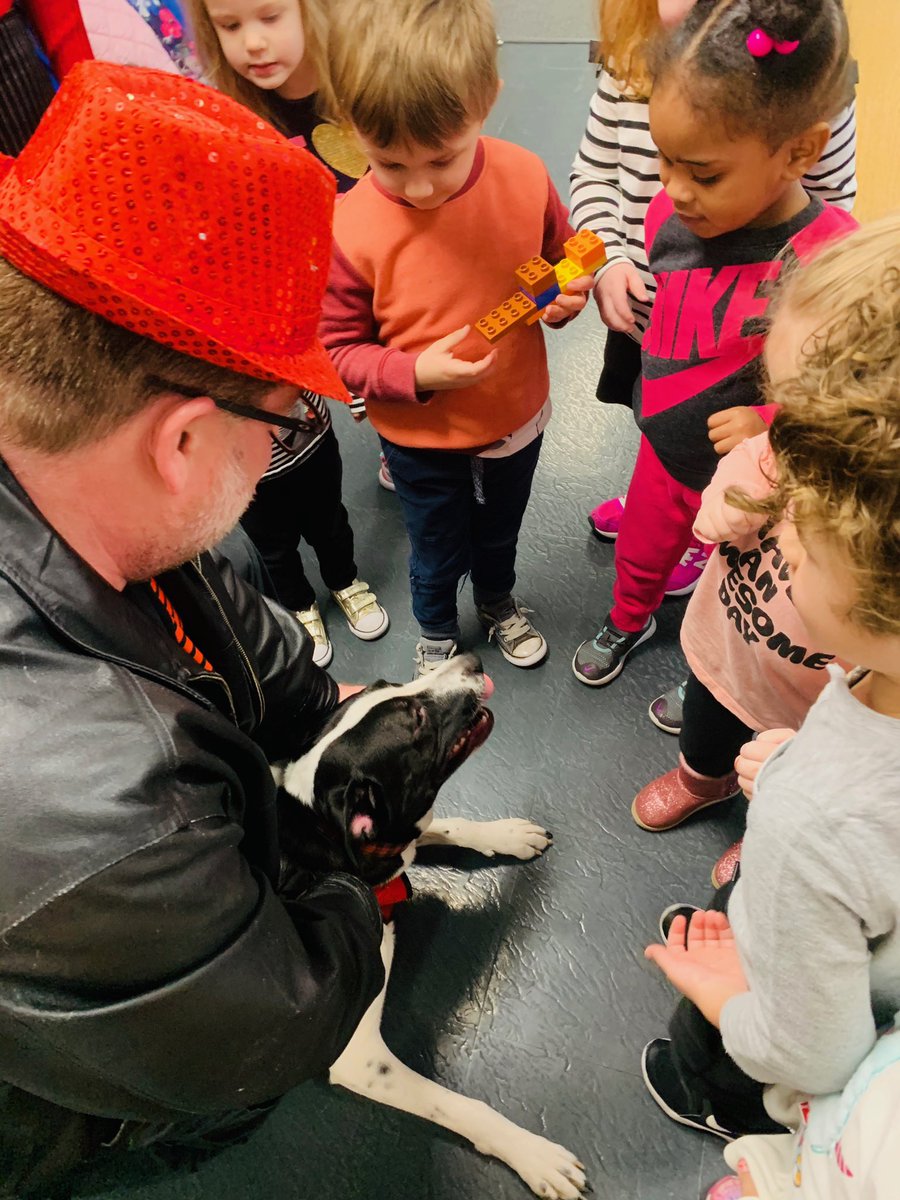 stmkcschool's tweet photo. Dancing Dan Tanner and Sid delivered all the candy grams to students today! Huge thank you to our STM family for supporting Dan in his efforts to raise money for our school and the BMA Foundation! #dancingdan @BMAFoundationKC https://t.co/c0VIh9v6zf