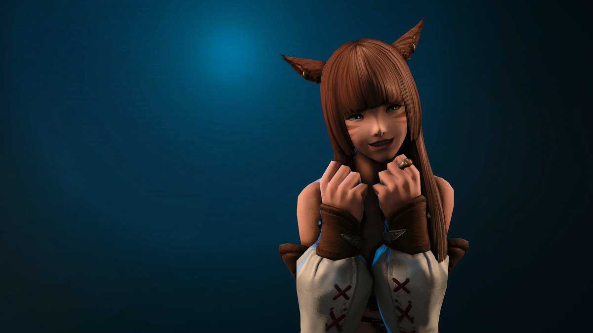 BurlyChocobo's tweet photo. I finally found the time to invite my friend @ffxivAndonoz over to my house and studio! they got some ideas for their brand new house and we got some pretty pictures to memorialize the occasion! I recently made a few changes to my studio and keep forgetting to add more light X.X https://t.co/xfyzcAh3uC