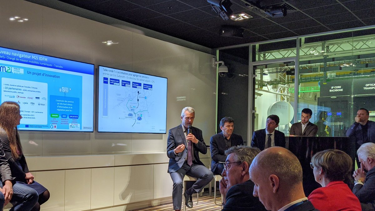 Le nouveau navigateur #M2i #IDFM intègre un GPS Multimodal prédictif. Il intégrera les recommandations de l’application <a href="/MoveInSaclay/">Move In Saclay</a>. <a href="/Jeancoldefy/">Jean Coldefy</a> <a href="/Transdev/">Transdev Group</a> 

<a href="/IDFmobilites/">IDF Mobilités</a> @ComParisSaclay  <a href="/MobParisSaclay/">Mobilités - Paris-Saclay</a> <a href="/nokia/">Nokia</a> <a href="/BellLabs/">Bell Labs</a> <a href="/ParisSaclay/">ParisSaclay</a>