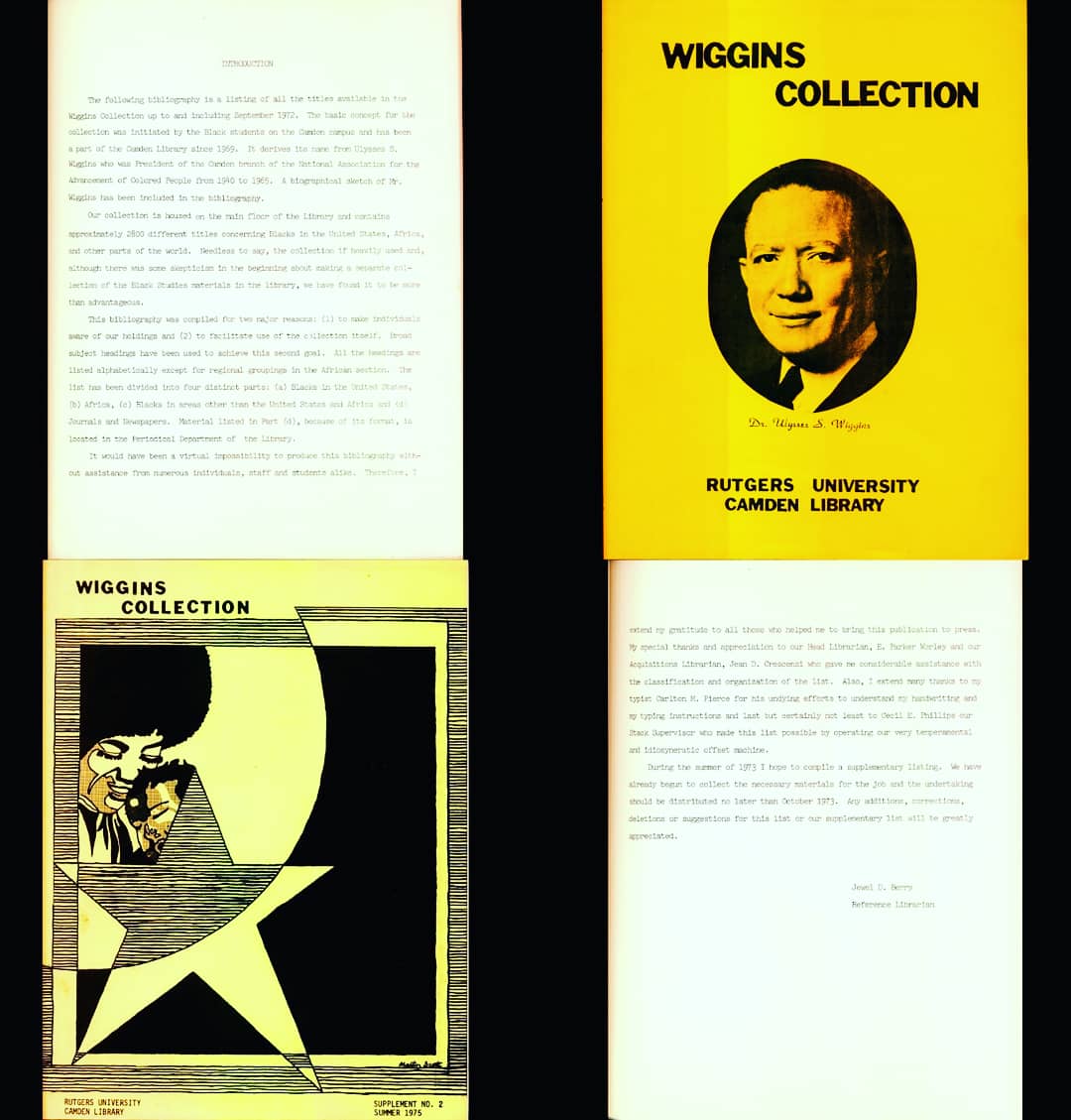 RobesonLibrary's tweet photo. Ulysses Simpson Wiggins (1896-1966) was a doctor, civil rights activist, & president of the Camden County branch of the NAACP. In the early '70s, our library named a collection of books, journals & newspapers about African Americans & Africa in his honor. #LibraryBlackHistory https://t.co/mXOepW0Lk2