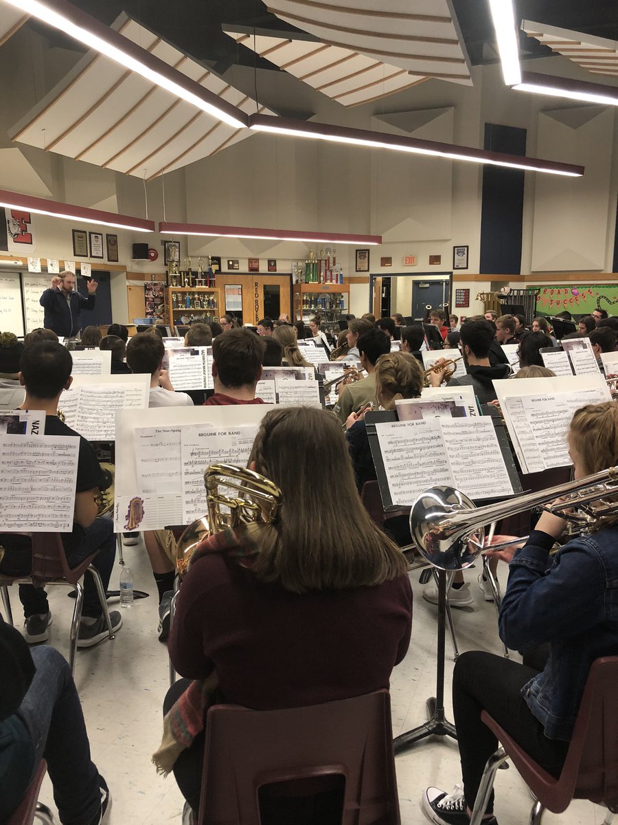 Rickhilborn1's tweet photo. Want to impress colleges?  Join band, choir, or orchestra!  Quoting a college admissions officer I spoke to Monday: “When we see a kid was involved in music, we know we’re getting a good, dedicated student!”  Been saying it for years now...someone finally listened!!! https://t.co/cayHrvIWt9
