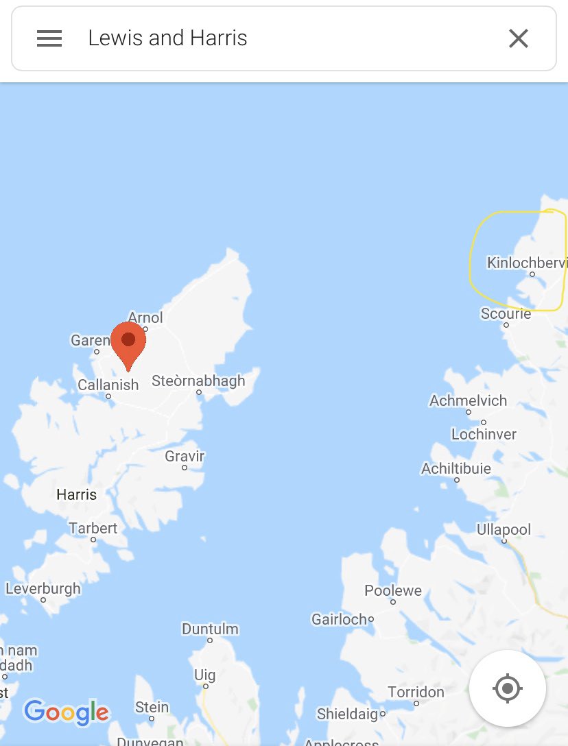 The first Eroda add that was discovered was at an movietheatre in Kinlochbervie (Schotland) right on the opposite of Kinlochbervie there is an island in a leave form, just like Eroda.. the name of this island: Lewis and Harris Islands