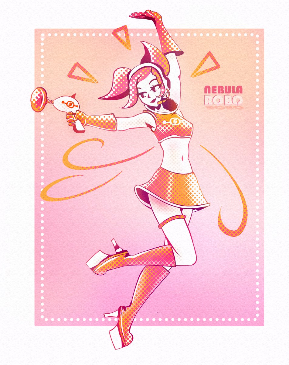 NEBULArobo's tweet photo. Ulala, commissioned by @eszetts https://t.co/T0tEFTf2Mx