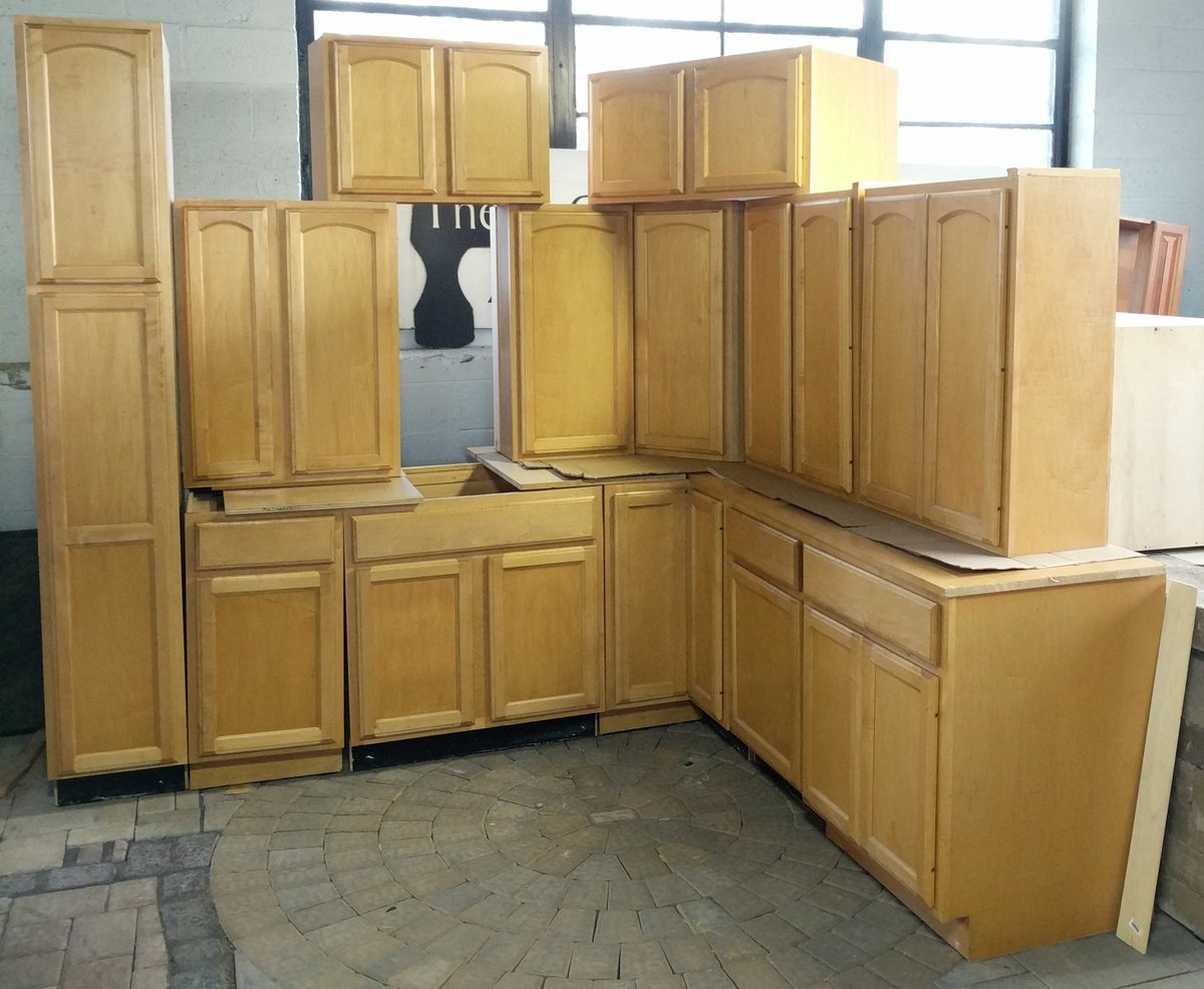New cabinet set just in!  Come visit us at our new location:  65 Burritt Street, New Britain!