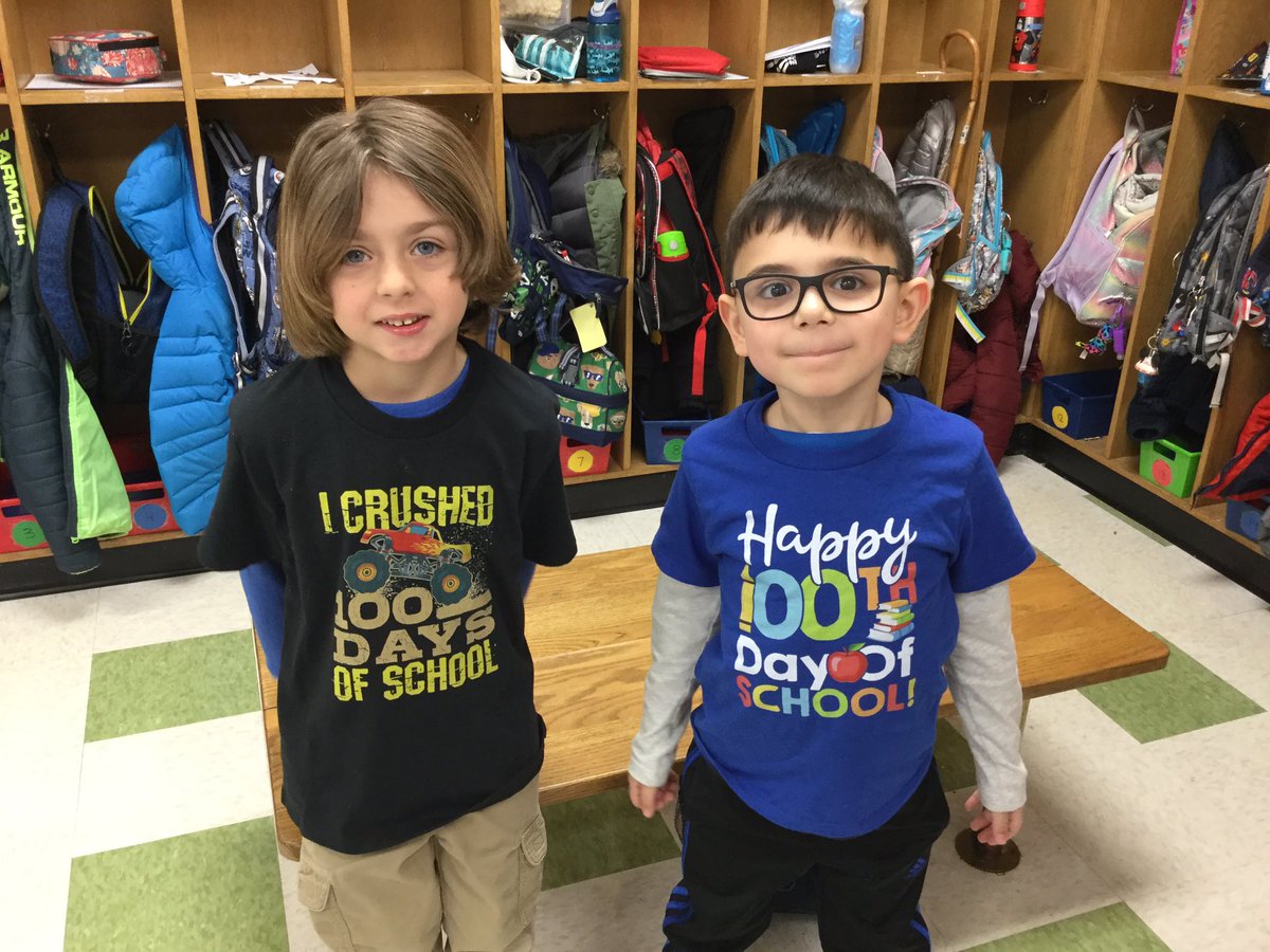 HPS_ABS's tweet photo. Happy 100th Day of school! We are celebrating being 100 Days smarter! 💯👵🏼👴🏻 https://t.co/7nOSc1A9vp