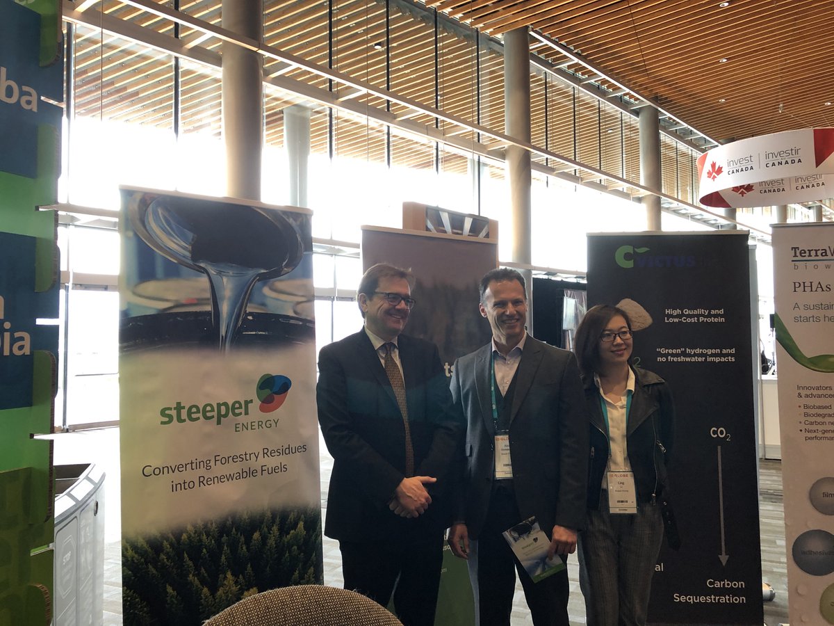 Thank you to Minister Wilkinson for stopping by the PBC pavillion at #GLOBE2020 <a href="/steeperenergy/">Steeper Energy</a> <a href="/JonathanWNV/">Jonathan Wilkinson 🇨🇦</a>