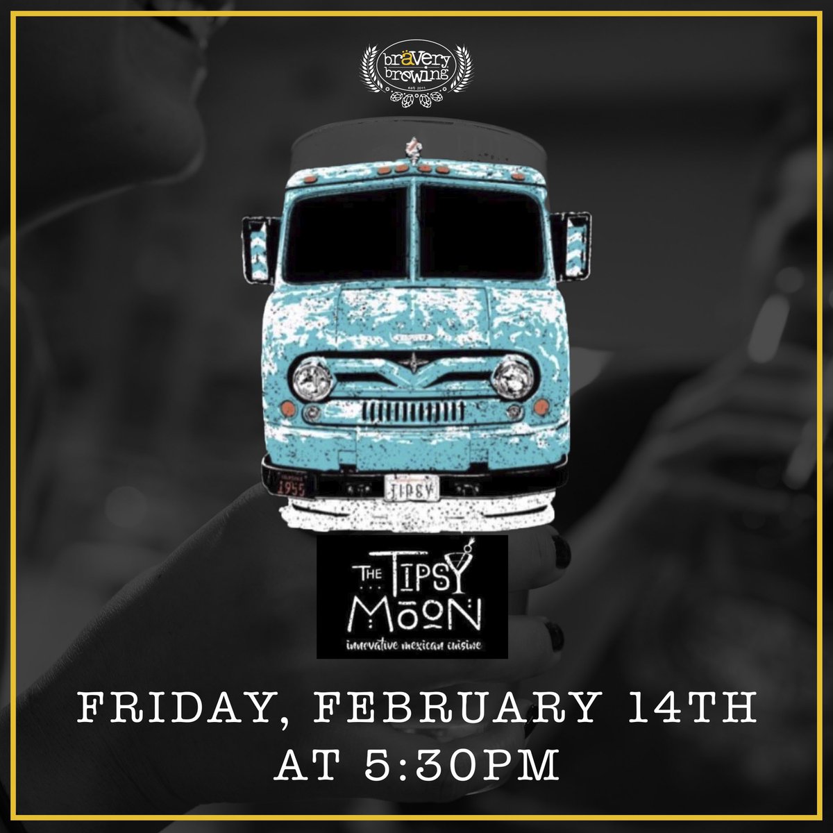 Great food is coming your way this week!

We will have specialty beers on tap this Friday for Valentines Day! It will go great with that delicious food from <a href="/thetipsymoon/">The Tipsy Moon</a>...just saying.