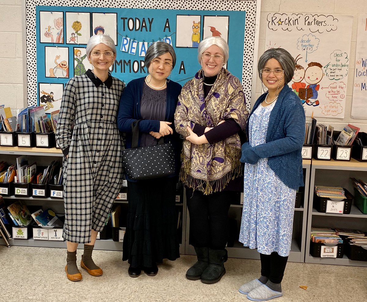 These EV First Grade Teachers sure know how to celebrate the 100th day of school! <a href="/EagleViewES/">Eagle View Elementary School</a> #FriendsForever #teacherlife