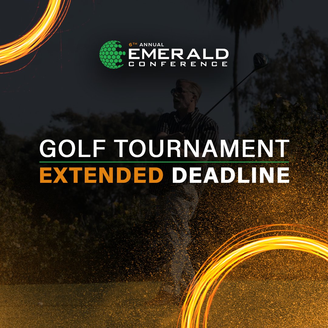 TheEmeraldConf1's tweet photo. Registration for the 2nd Annual Emerald Classic has been extended to this Sunday, February 16th! 

Register Today! https://t.co/0JSbrD7oFk https://t.co/MfFmfrcemG