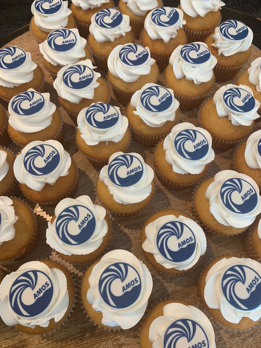 AMOSupdates's tweet image. The AMOS annual conference cupcakes are now being served for morning tea! #AMOS2020
