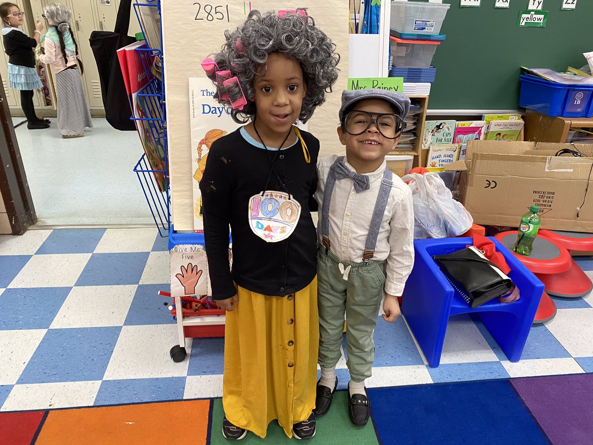 This day was brought to you by the number 100-100 days of Kindergarten, 100 days smarter, and 100 years old. It was lots of fun! <a href="/OwingsMillsES/">Owings Mills ES</a> <a href="/OMESConway/">Scott Conway</a> @OMESAP2 @ksmithomes