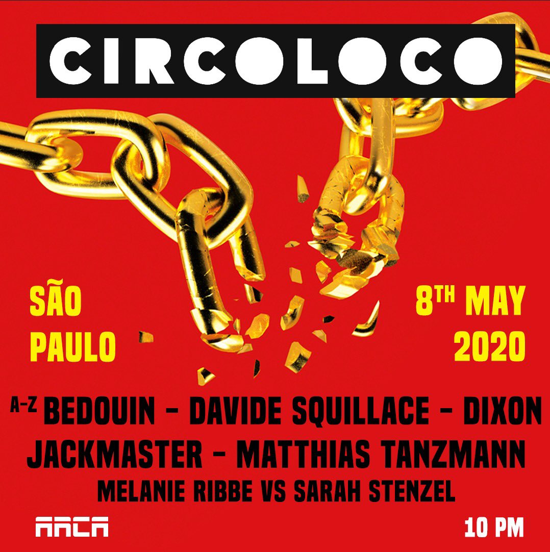 sarahstenzel's tweet photo. Minha estreia no Circoloco será dia 8/3 em SP! Quem vamos? #circoloco #circolocosp https://t.co/sO6MvFr8qF