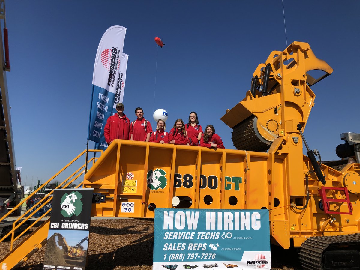 Powerscreen of California, Hawaii & Nevada tweet media