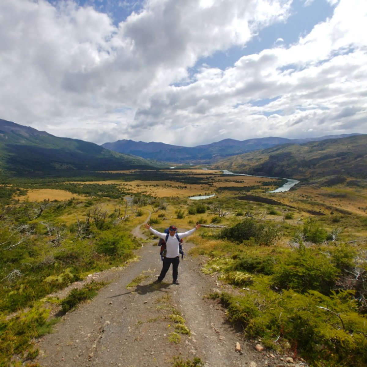 remi213's tweet photo. 1st day of the #Ocircuit was a success! Hiked 8 miles today, 57 more miles to go! #IGotThis #Patagonia #backpacking https://t.co/z2bbqiqdUZ