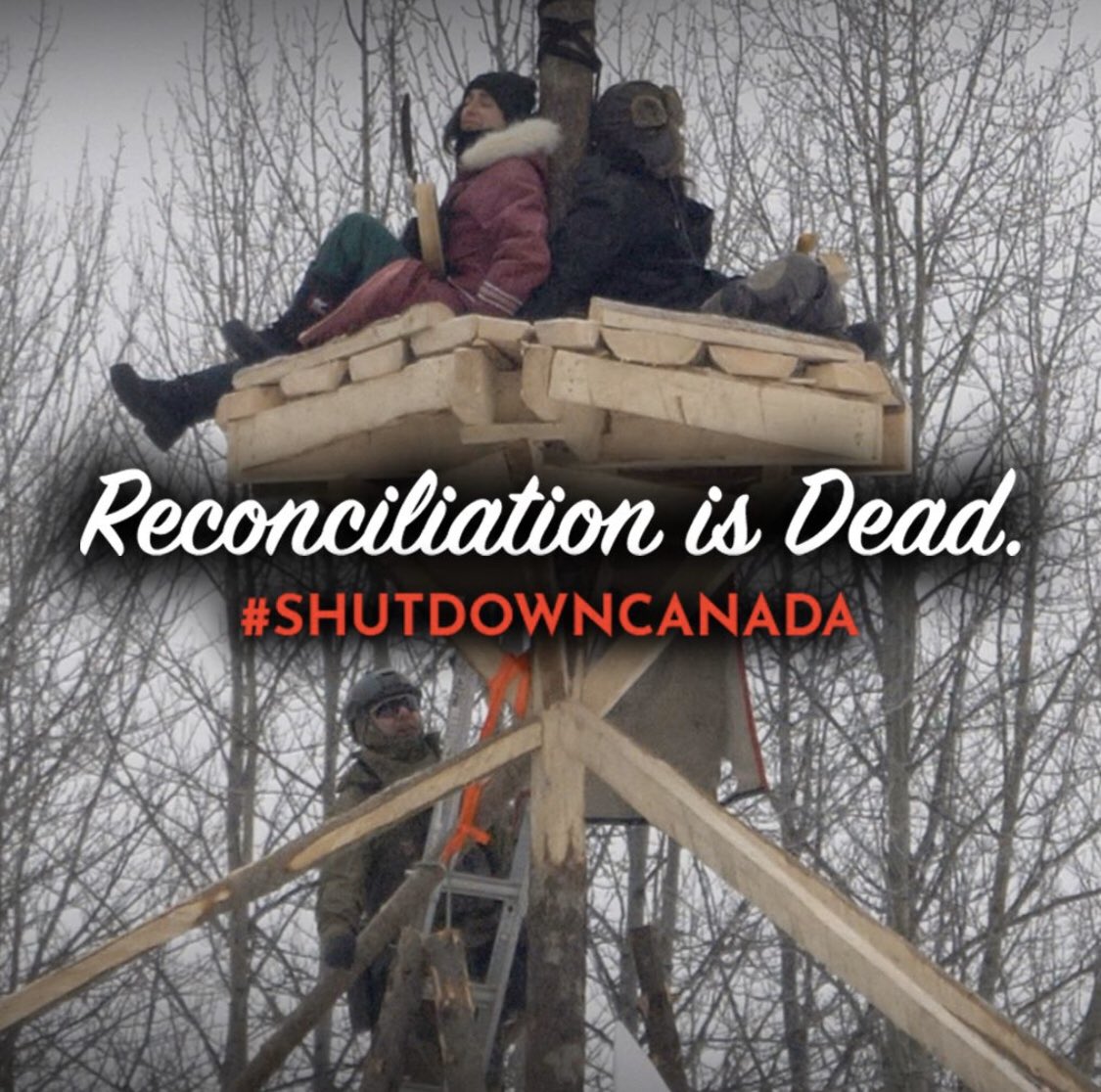 Reconciliation is dead! #Wetsuwentenstrong