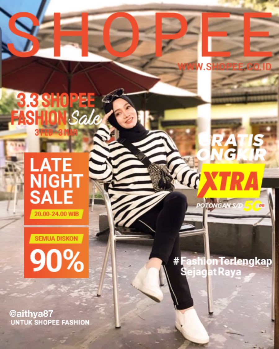 AithyaMarilla's tweet photo. Kala hati menangkap monokrom oversize sebagai pasangan outfit kali ini, tapi kata hati juga keterusan ingin belanja di @ShopeeID terus utk penuhi kebutuhan fashion lainnya. 

#FashionTerlengkapSejagatRaya 
#33ShopeeOOTD https://t.co/jtHxVQRicc