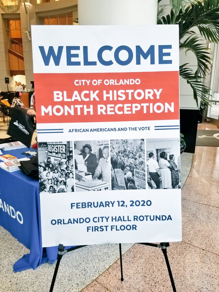 DowntownStephen's tweet photo. #RT @DWNTWN_ORLANDO: Today we celebrate the strives and accomplishments on the part of black men and women for their right to vote. https://t.co/hi3XIVXs19
