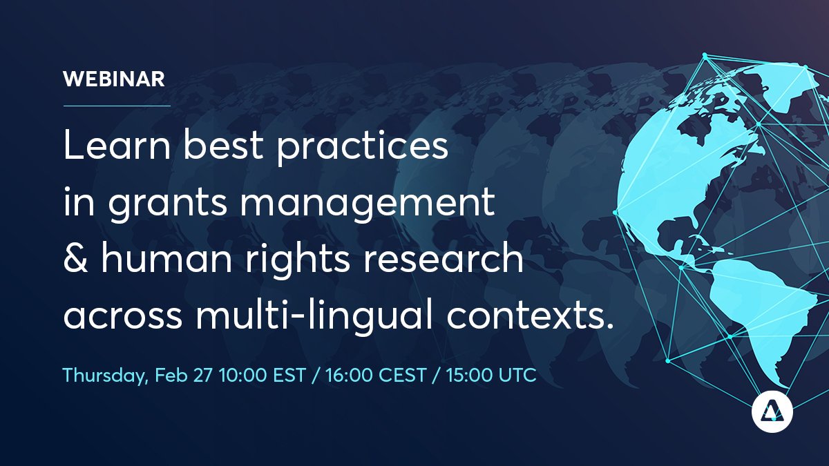 impactmapper's tweet image. Don’t miss our first webinar!🎉 Join experienced grant-makers and researchers from @WLP_intl &amp;amp; @equality_fund who use ImpactMapper Surveys to track their outcomes and portfolio goals 🙌 REGISTER: zoom.us/webinar/regist…
#socialimpact #impacttracking #dataforgood