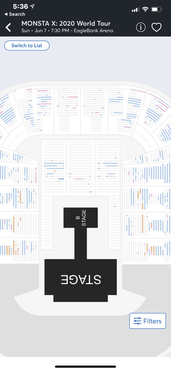 dmvwenebebes's tweet photo. 🚨#DCMonbebe it looks like some Ult VIP have been released! All orange on the map below are ULT it VIP send off! 

If you didn’t get them at release here’s your chance to see @OfficialMonstaX up close at the #MonstaXWorldTour2020 June 7th!
#Monbebe #MONSTA_X #MONSTAX  #몬스타엑스 https://t.co/sdBKB70SQR